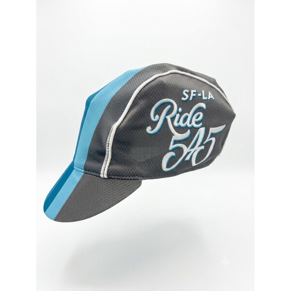 VOLER Cycling Cap Blue One Size Made in USA Ride 545 Lifecycle SF-LA Hat